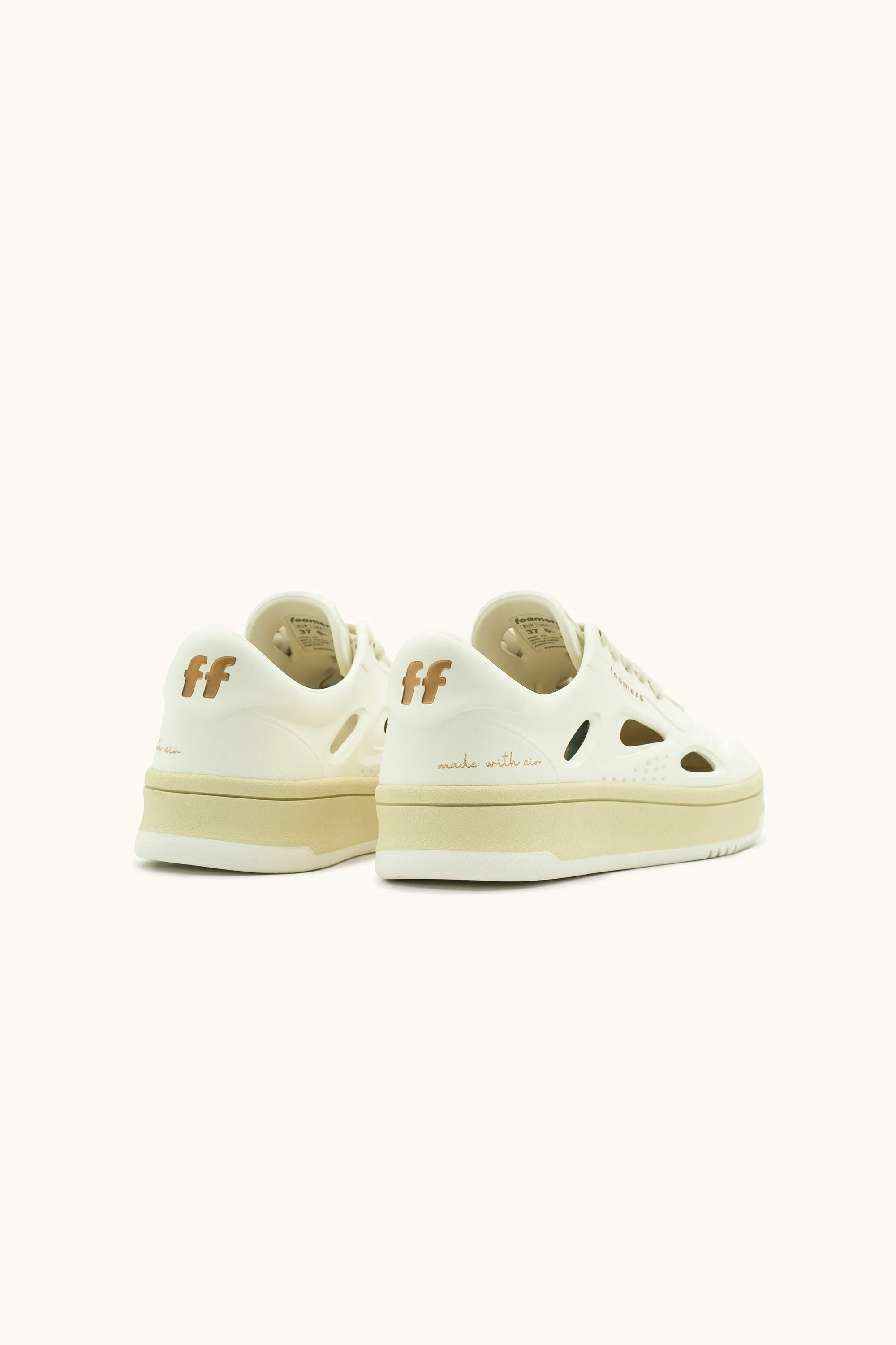 ⚤ Sneakers Foamers ICON OFF WHITE - F1001