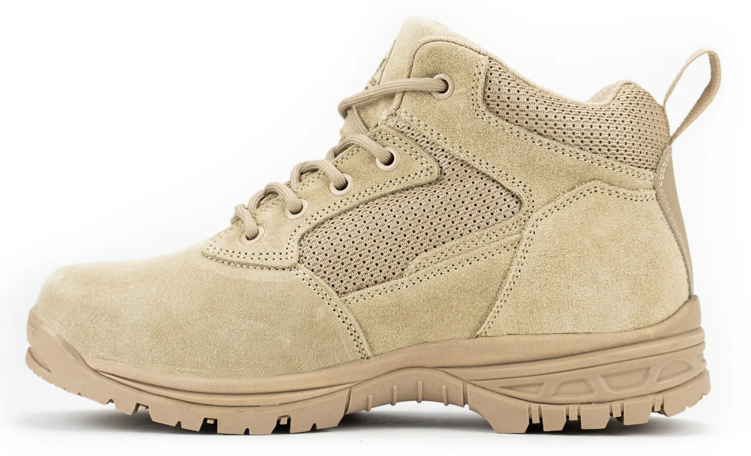 4.5" CoolMax Tactical Combat Boots (Beige)