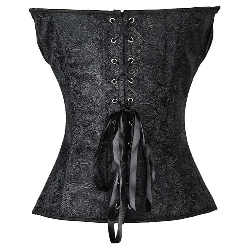 5XL Sexy Slimming Corsets Waist Trainer Body Shaper Fajas Gothic Corset Lace Up Boned Corselete Shapewear Women Clothes Plus Size