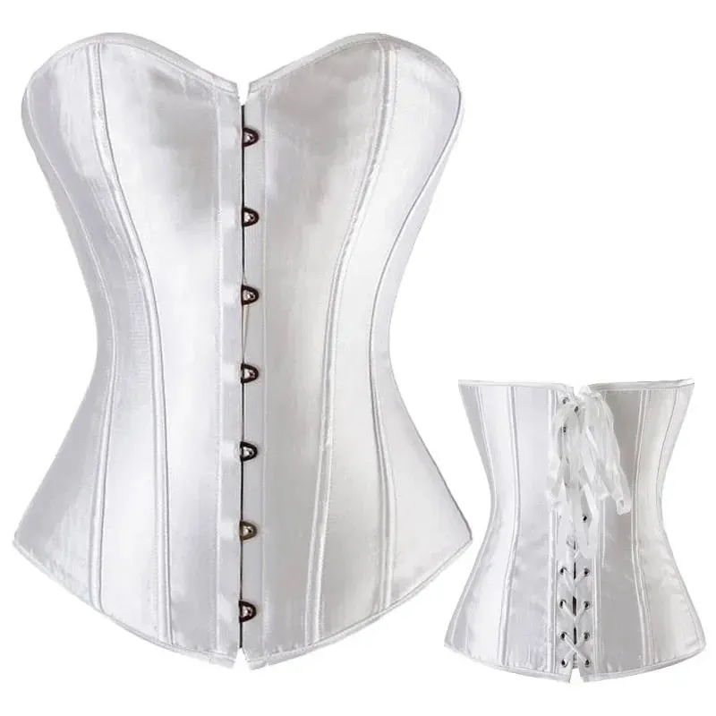 5XL Sexy Slimming Corsets Waist Trainer Body Shaper Fajas Gothic Corset Lace Up Boned Corselete Shapewear Women Clothes Plus Size