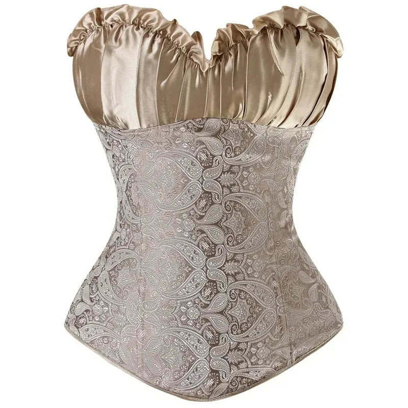 5XL Sexy Slimming Corsets Waist Trainer Body Shaper Fajas Gothic Corset Lace Up Boned Corselete Shapewear Women Clothes Plus Size