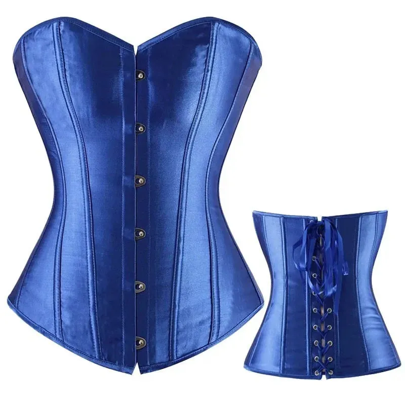 5XL Sexy Slimming Corsets Waist Trainer Body Shaper Fajas Gothic Corset Lace Up Boned Corselete Shapewear Women Clothes Plus Size