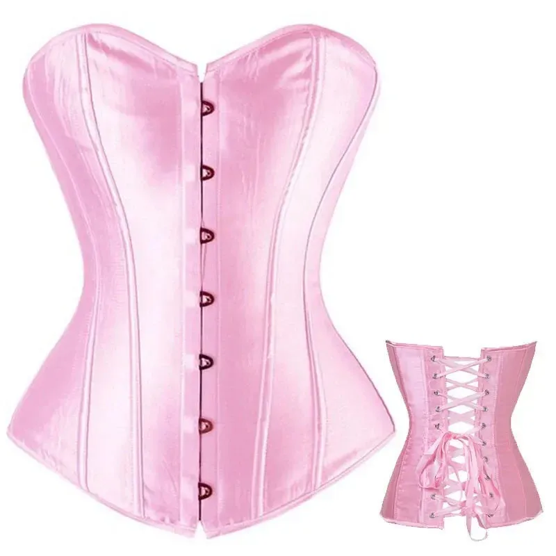 5XL Sexy Slimming Corsets Waist Trainer Body Shaper Fajas Gothic Corset Lace Up Boned Corselete Shapewear Women Clothes Plus Size