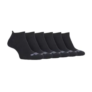 6 Pack Mens Cotton Cushioned Sport Ankle Trainer Socks for Running