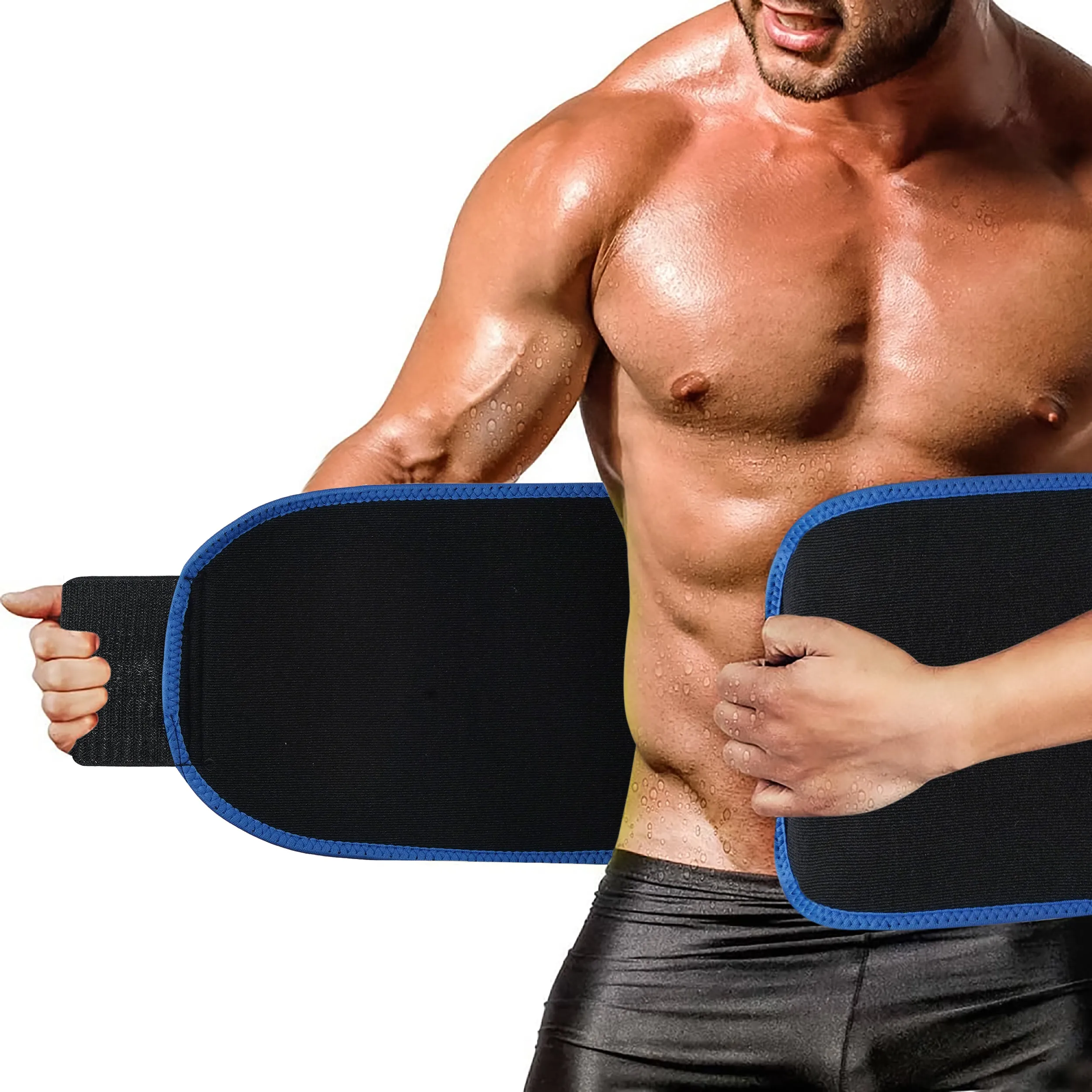 ALYV Ab Trainer Belt (without pocket |blue)