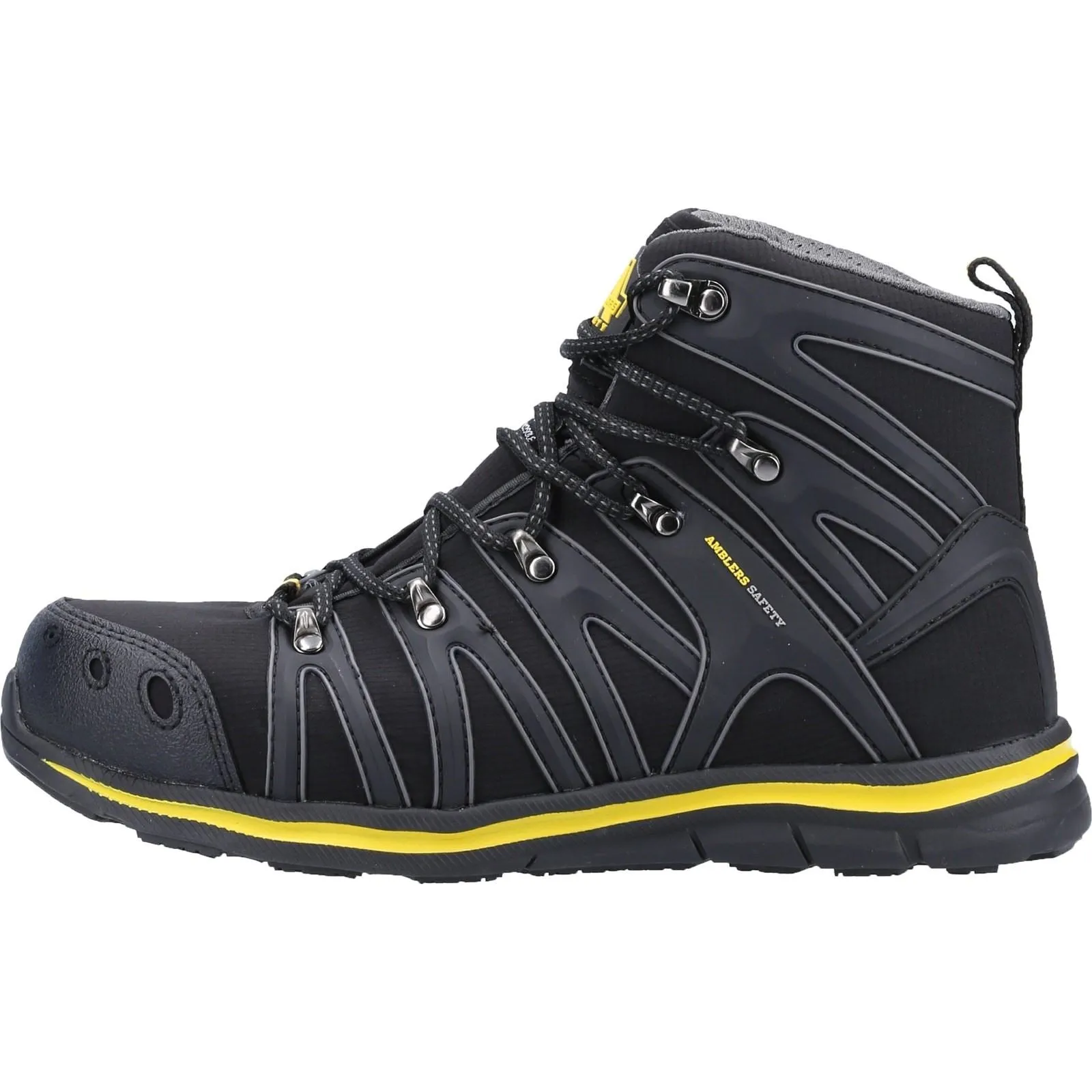 Amblers Men Boots - AS254 Safety Boot in Black, 6-13