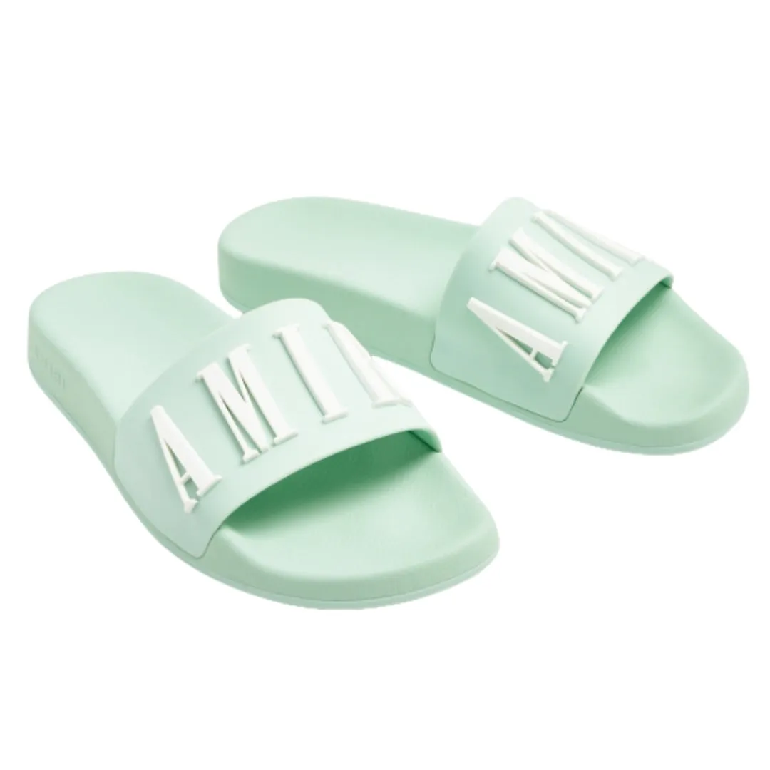 Amiri Womens PF23WFF002 785 Slides Green