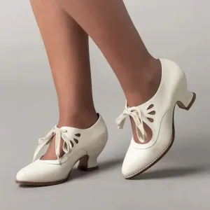 Angela - Orthopedic Leather Heeled Sandals