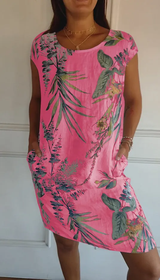 Annelinn | Comfy Round Neck Dress