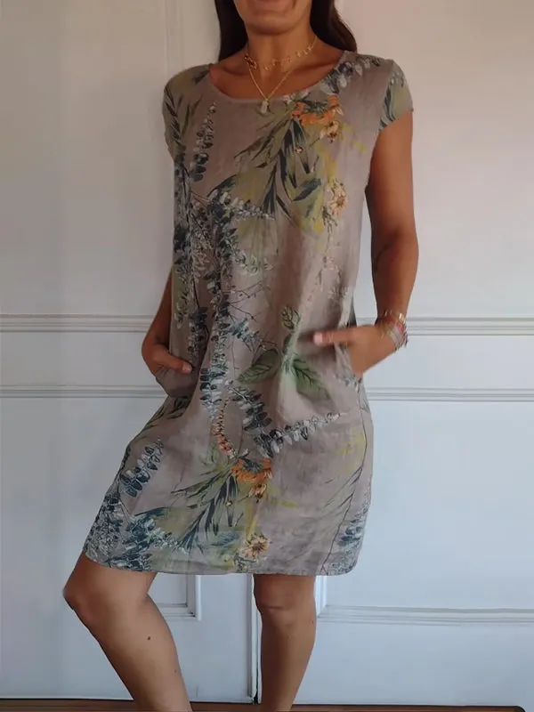 Annelinn | Comfy Round Neck Dress
