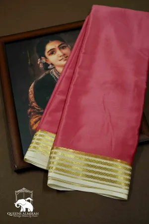 APPLE BLOSSEM WITH SANDAL MYSORE SILK SAREE