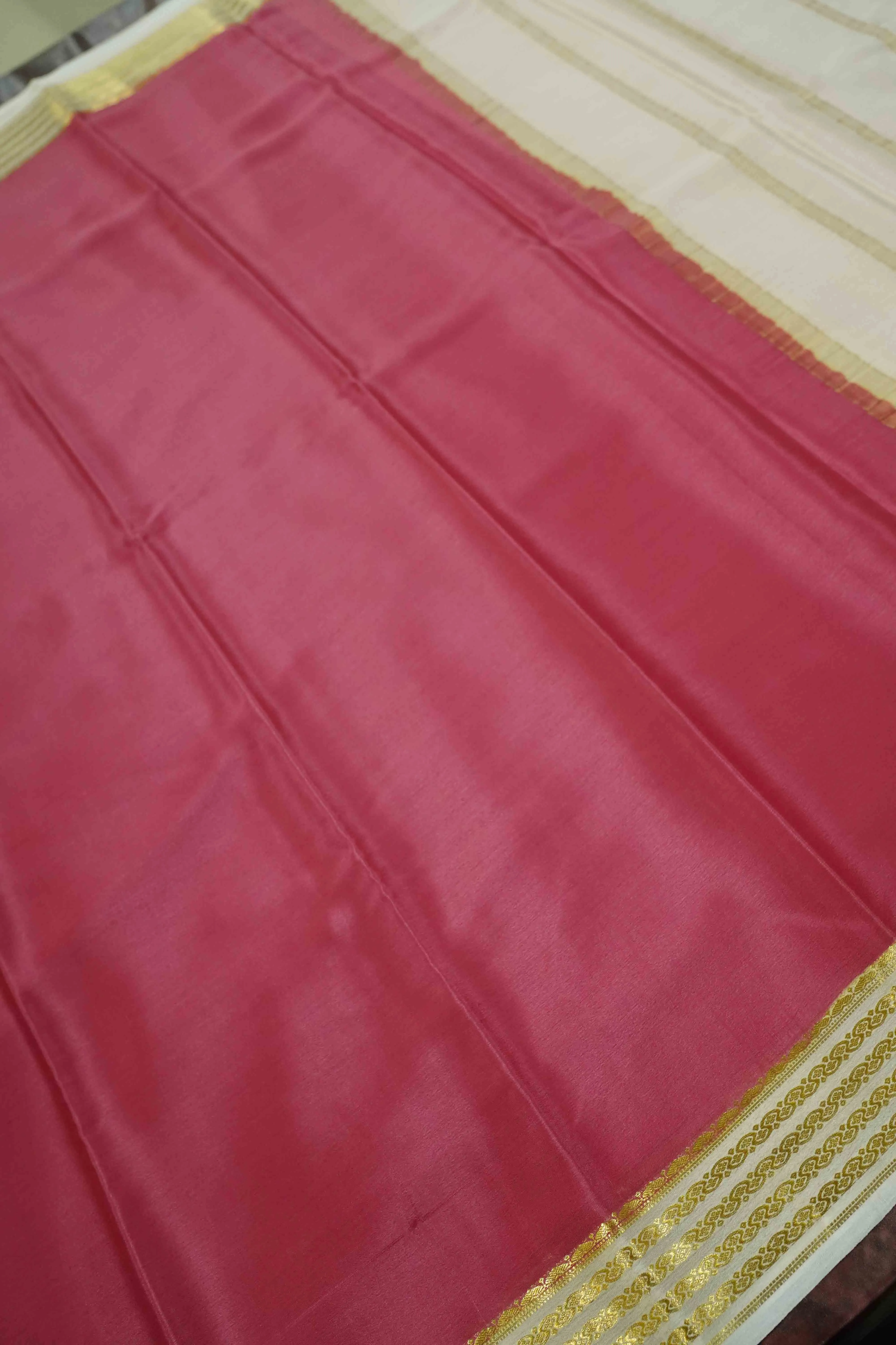 APPLE BLOSSEM WITH SANDAL MYSORE SILK SAREE