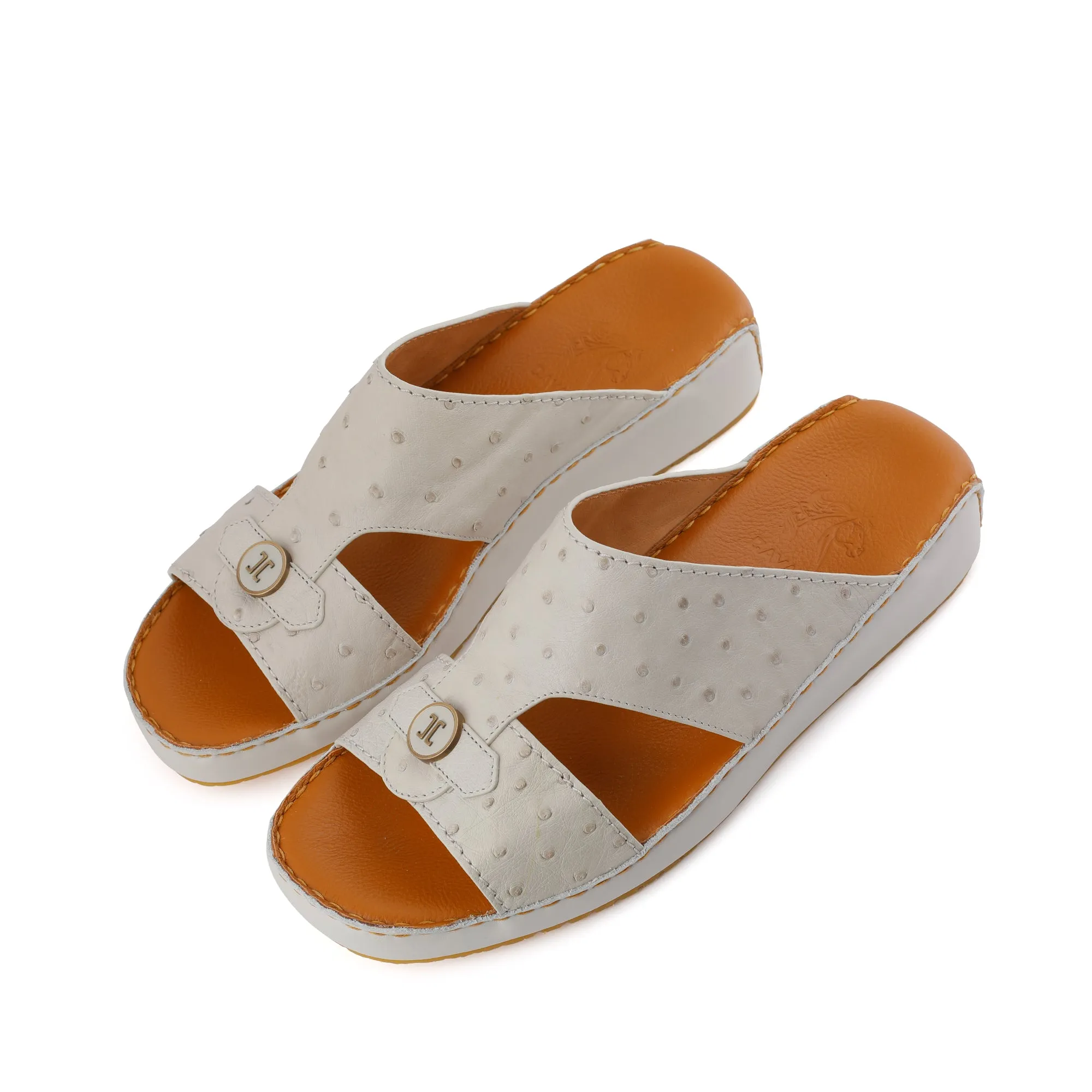 Arabic sandals - 2849 OSTRICH