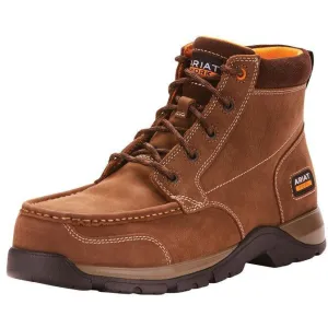 Ariat Men's Edge LTE Chukka 6" Composite Toe Work Boot - Brown - 10024951