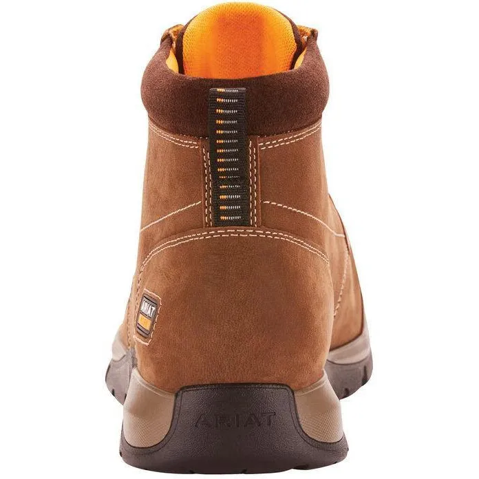 Ariat Men's Edge LTE Chukka 6" Composite Toe Work Boot - Brown - 10024951