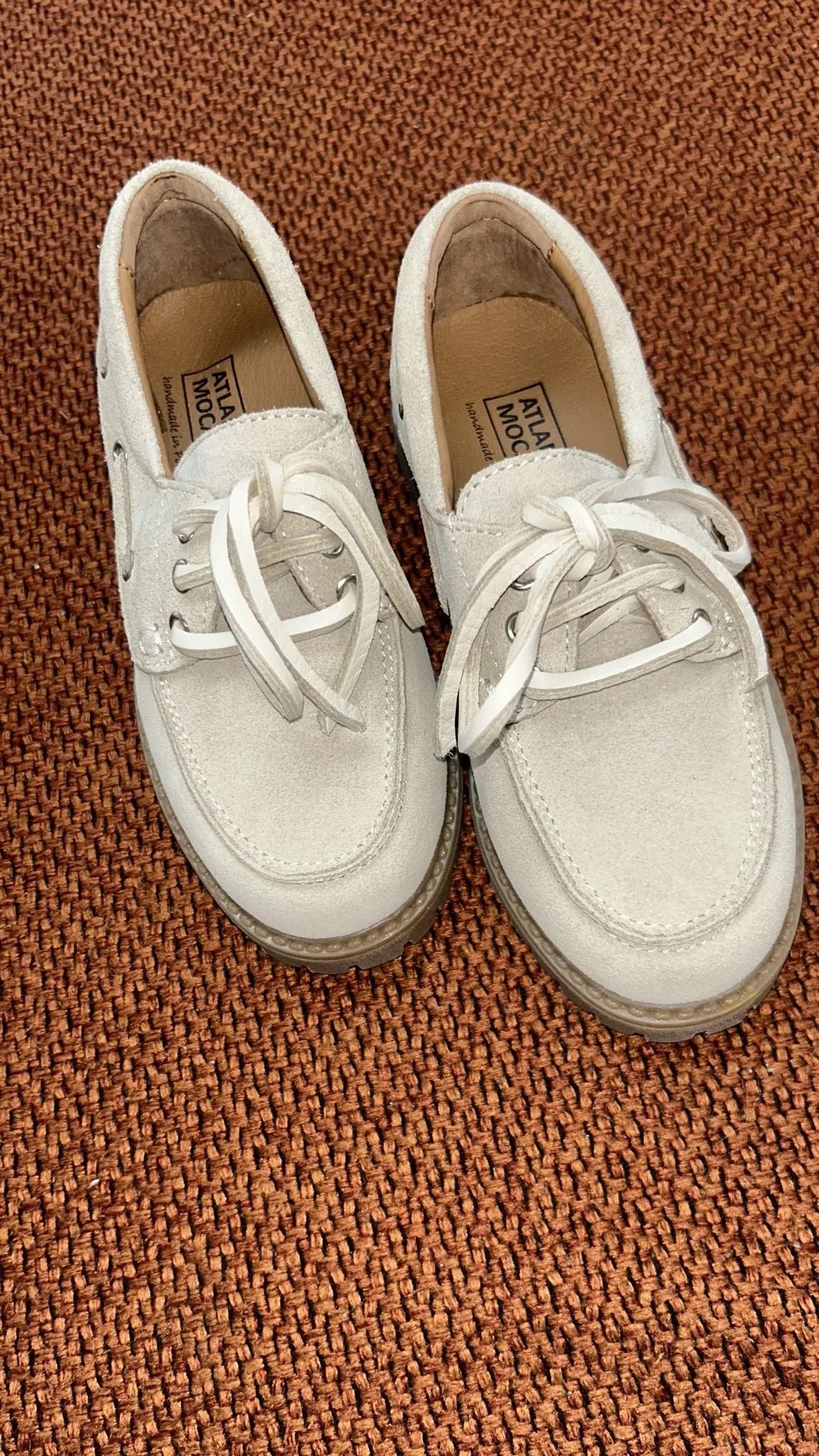 Atlanta Moccasin Sand Boat Shoe