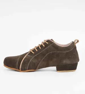 Autumn Brown - Handmade Men's Tango Trainers - Arrabal 6039