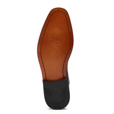 Base London Marley Leather Shoes - Navy
