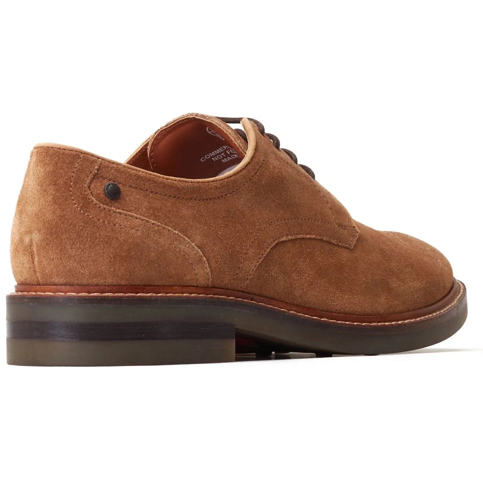 Base London Mawley Leather Men's Ginger Oxford Shoes