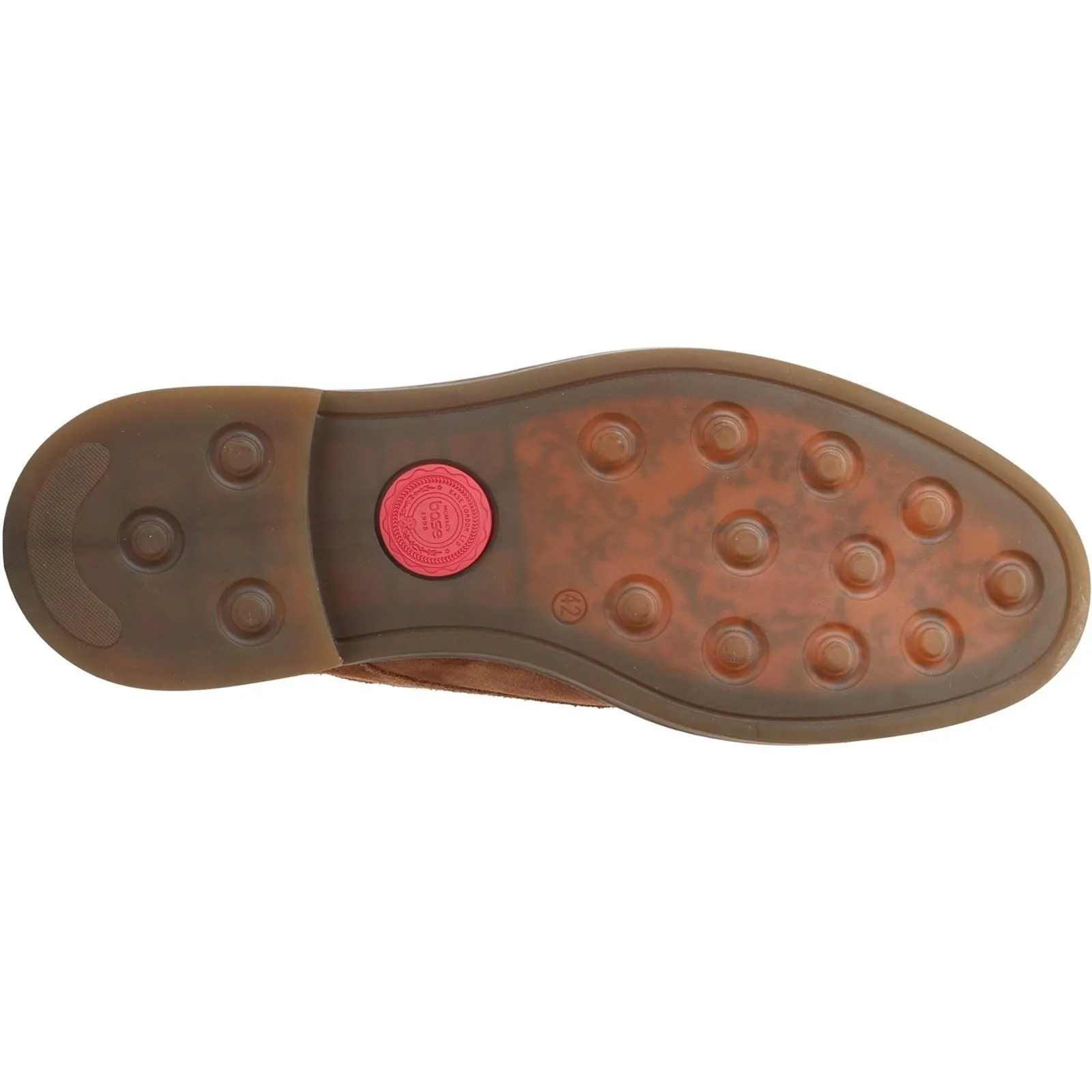 Base London Mawley Leather Men's Ginger Oxford Shoes
