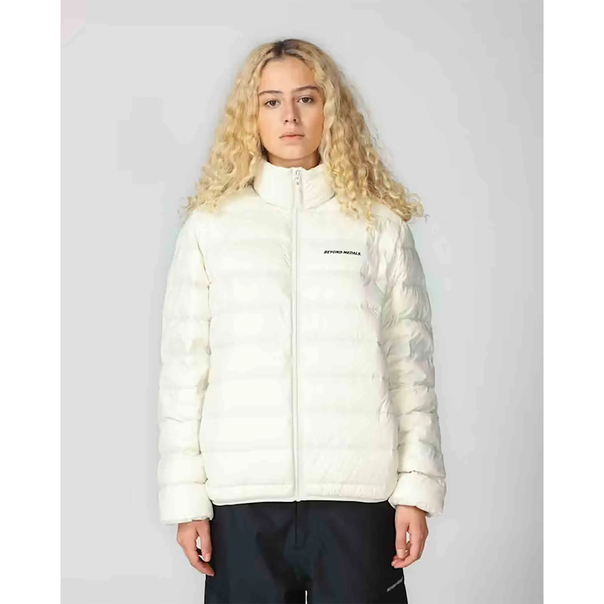 Beyond Medals Packable Down Jacket Off White