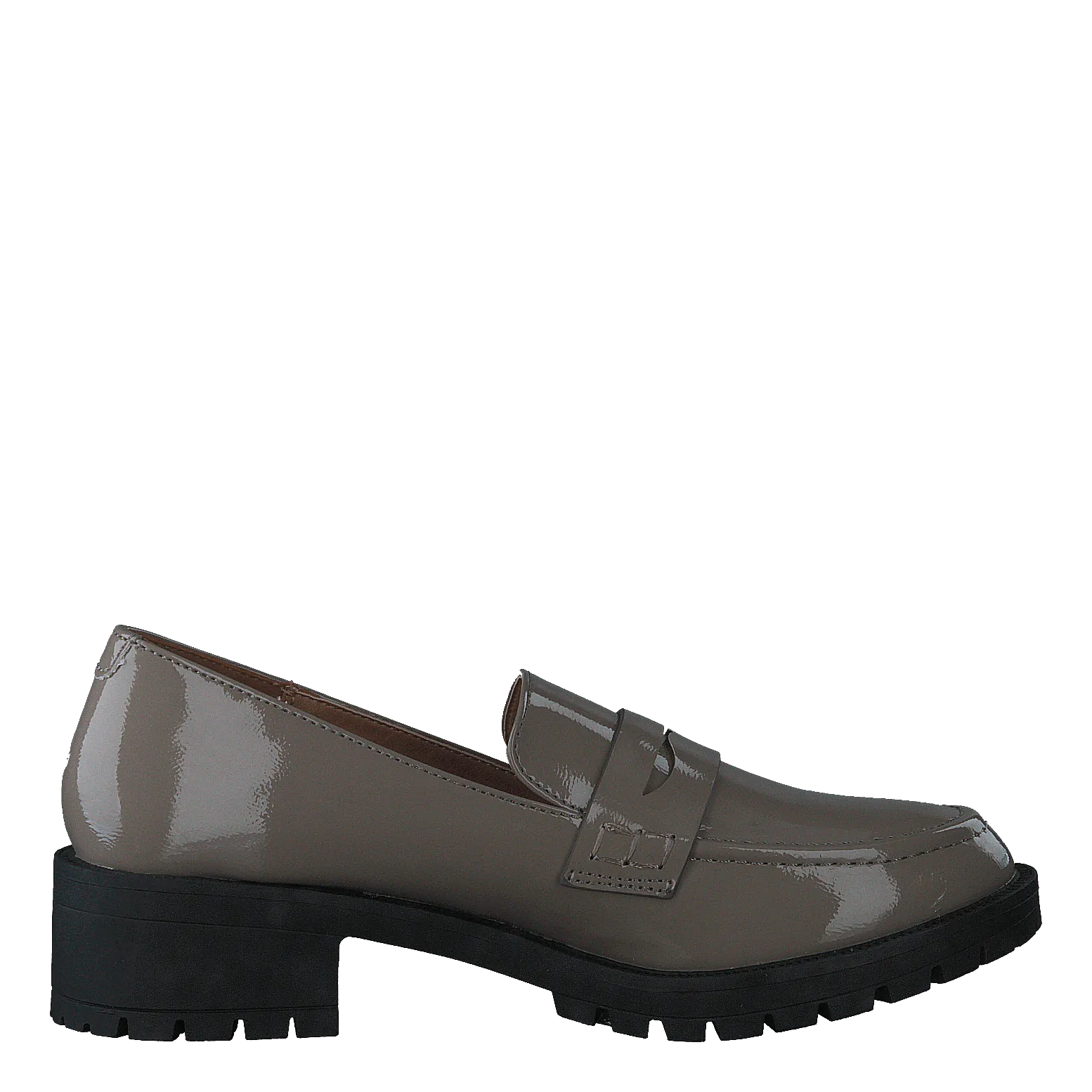 Biapearl Simple Penny Loafer P Taupe
