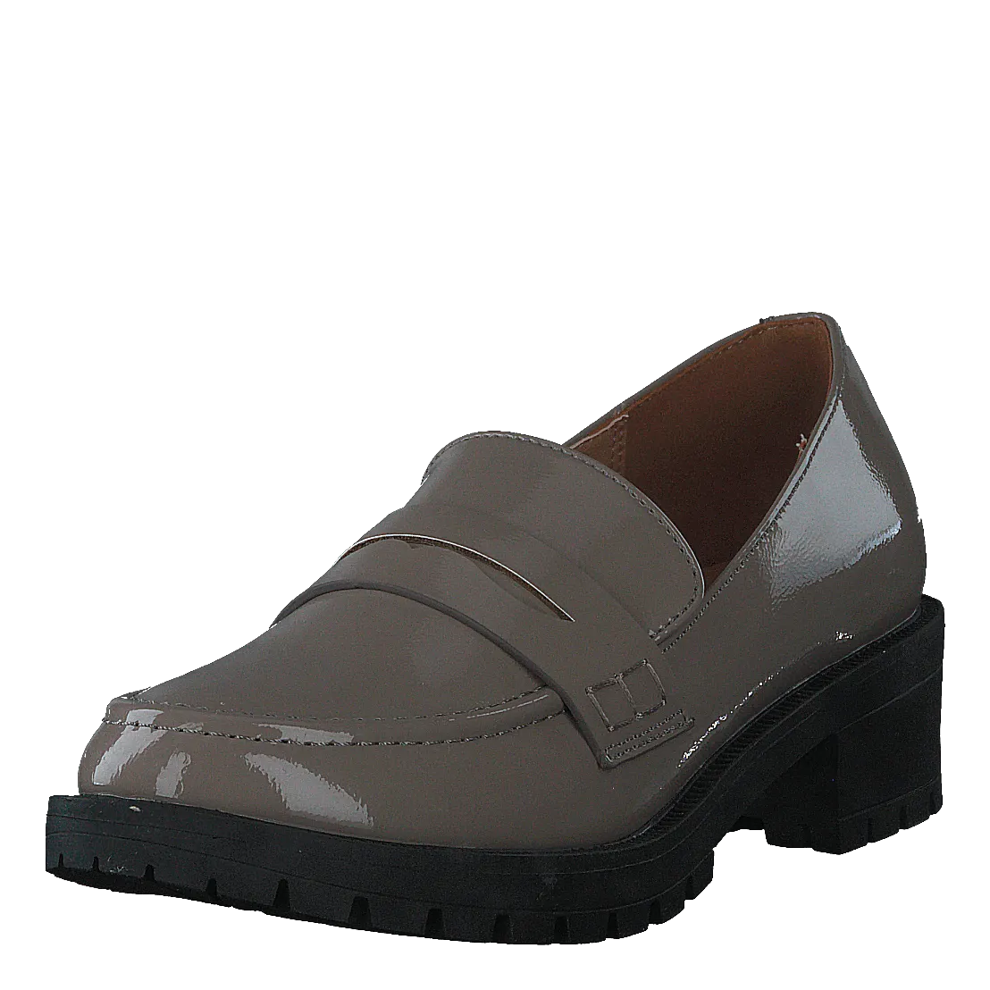 Biapearl Simple Penny Loafer P Taupe