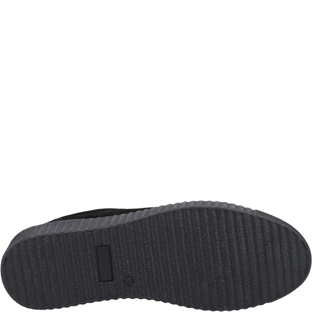 Black Tamsin Suede Trainers