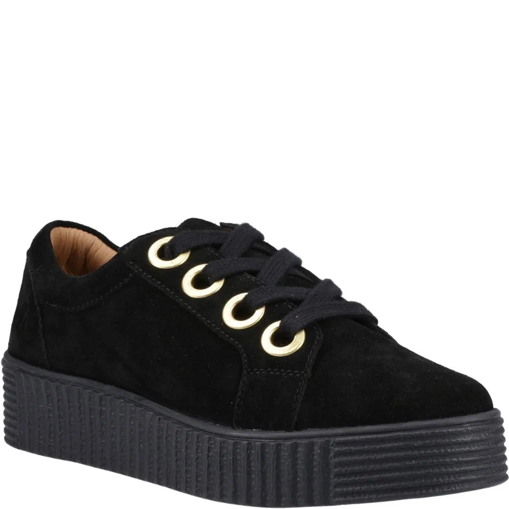 Black Tamsin Suede Trainers