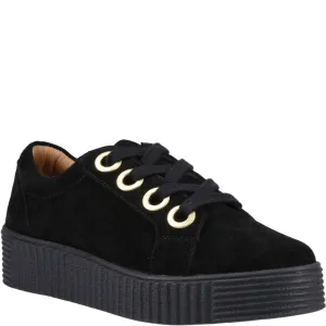 Black Tamsin Suede Trainers