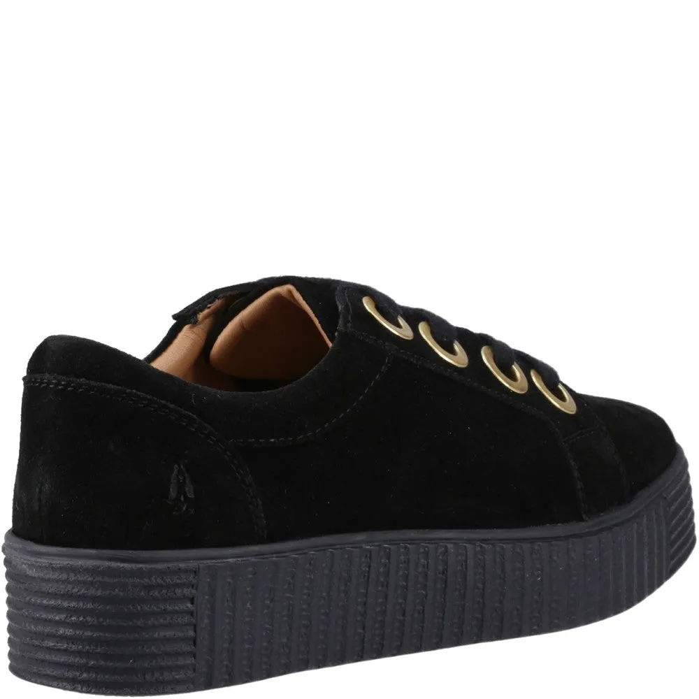 Black Tamsin Suede Trainers