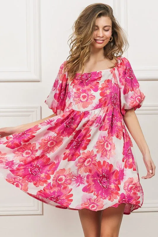 BLOSSOM BELLE MINI DRESS