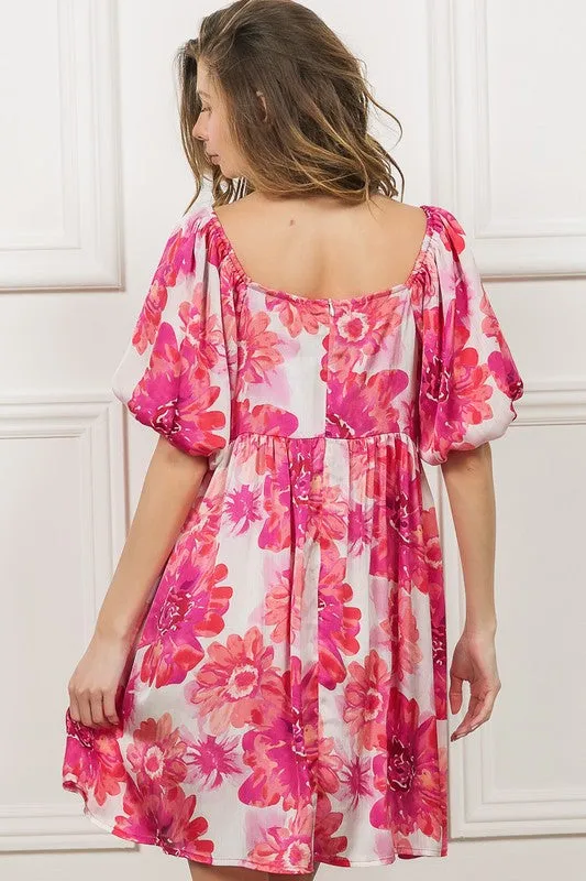 BLOSSOM BELLE MINI DRESS