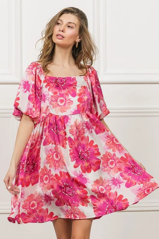 BLOSSOM BELLE MINI DRESS