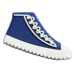 Blue sneaker high top trainer shoe charm