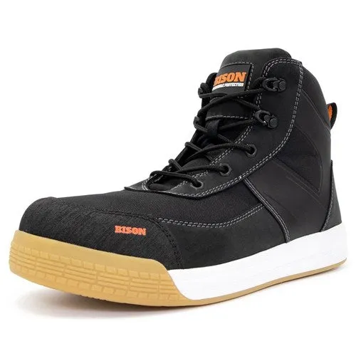 Boot, Dune Zip Side, Lace Up (Black)