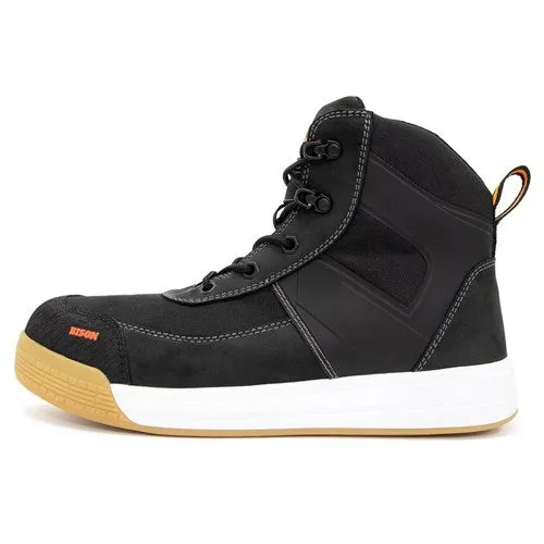 Boot, Dune Zip Side, Lace Up (Black)