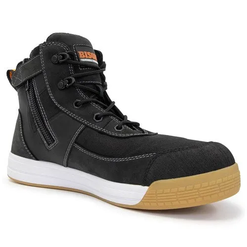 Boot, Dune Zip Side, Lace Up (Black)