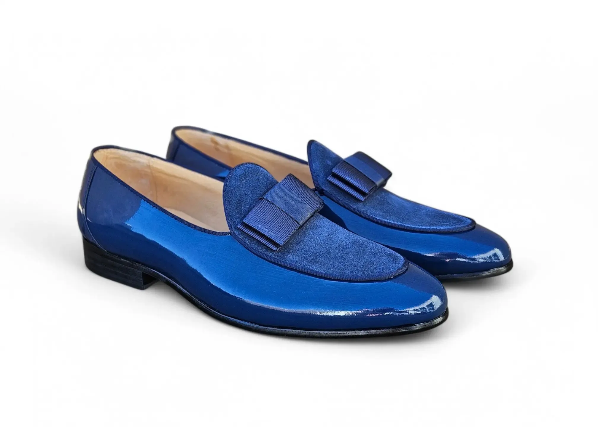 Bow Tie Patent Leather Formal Shoe