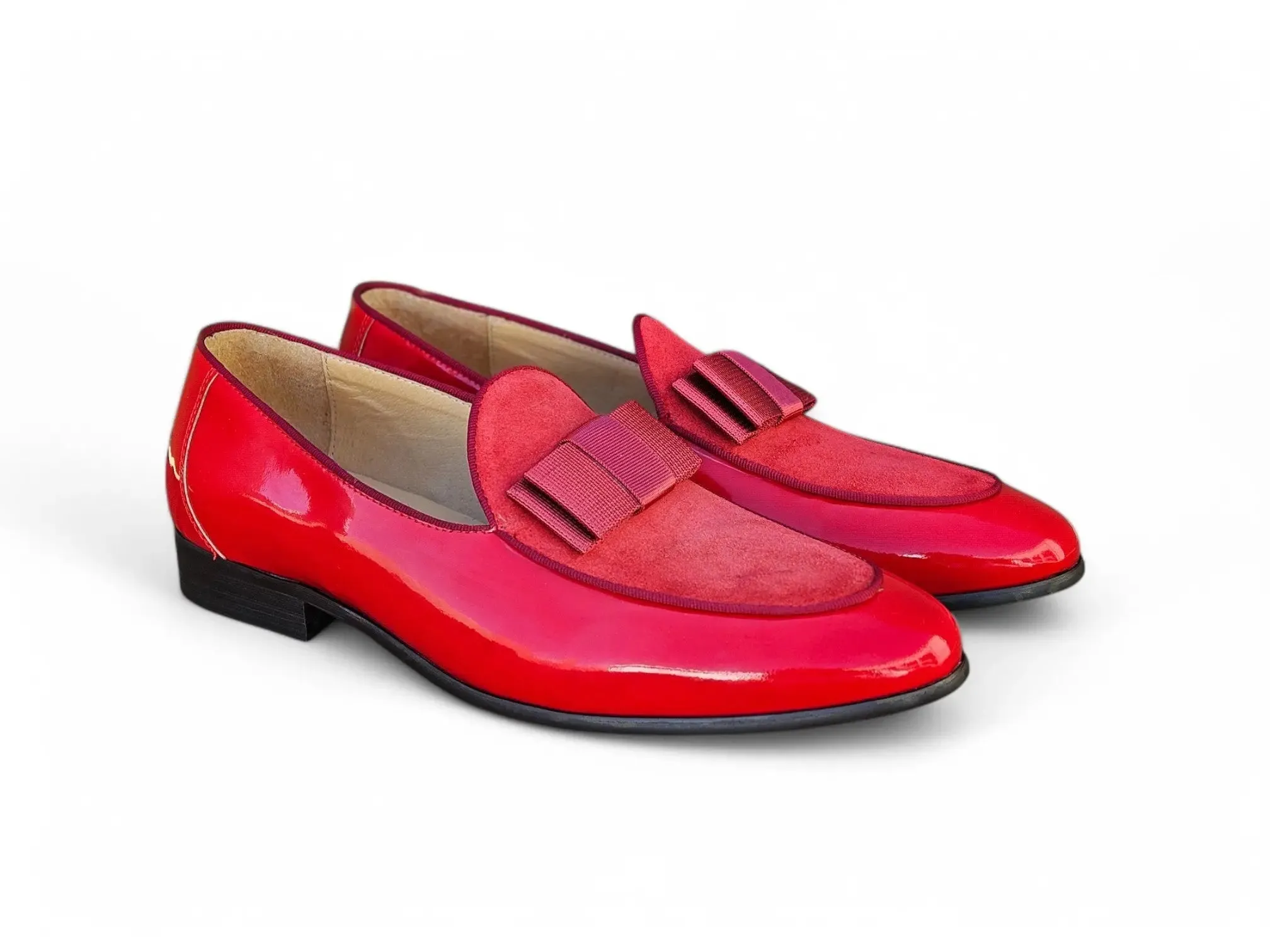 Bow Tie Patent Leather Formal Shoe