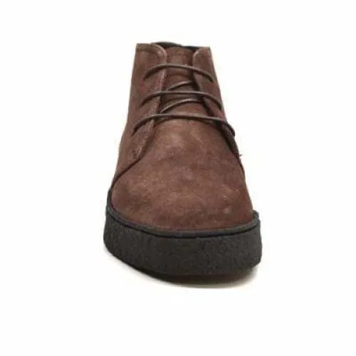 British Walkers Playboy Original Men's Brown Suede High Top Ankle Boots