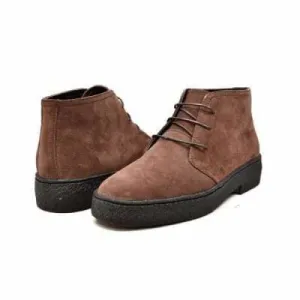British Walkers Playboy Original Men's Brown Suede High Top Ankle Boots
