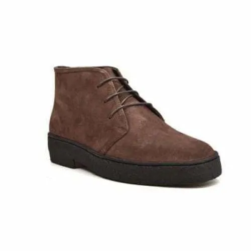 British Walkers Playboy Original Men's Brown Suede High Top Ankle Boots