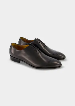 Brogue Wholecut Oxford Black from Atica Man