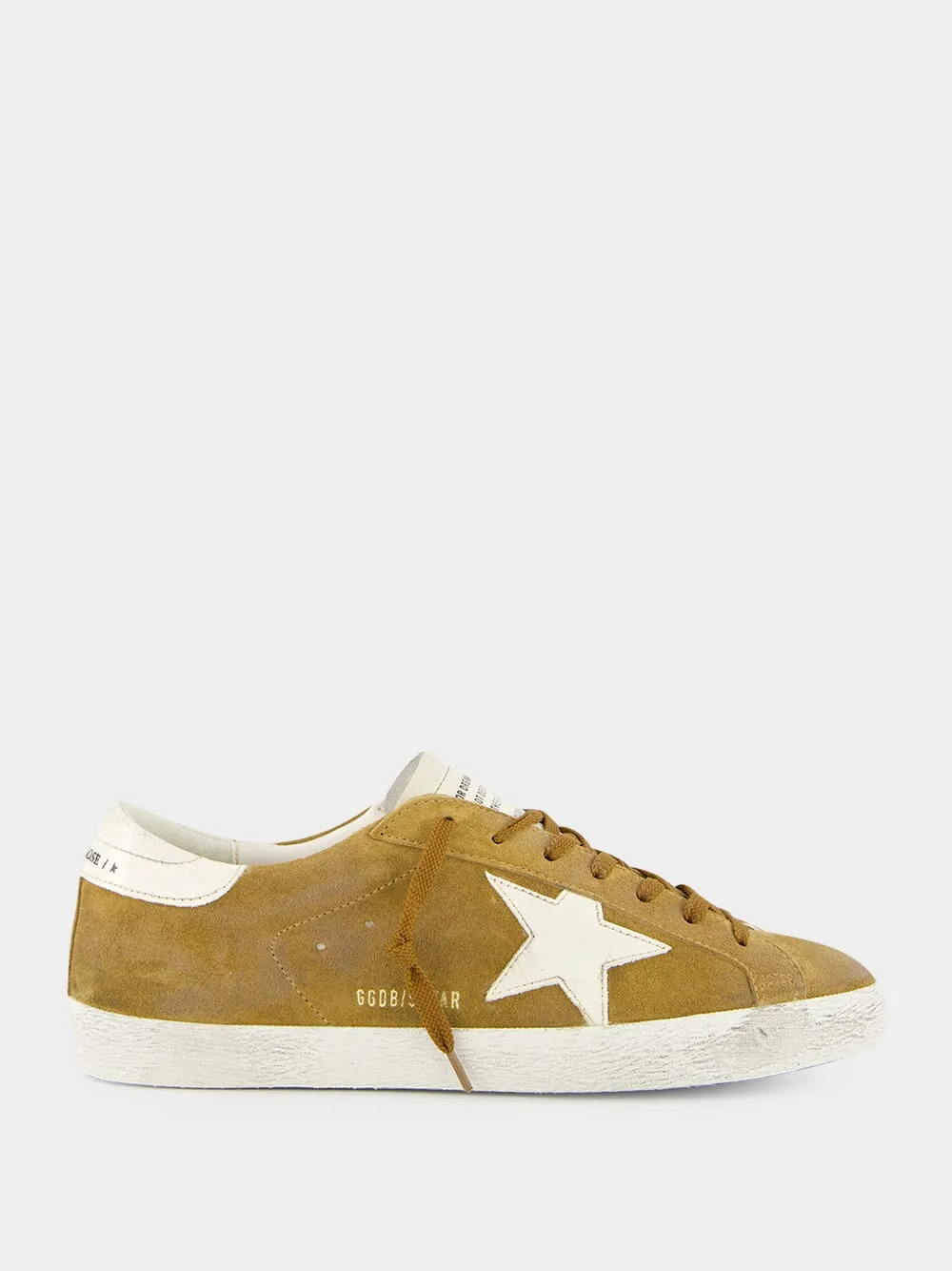 Brown Suede Superstar Sneakers