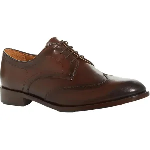 Bruno Magli Mens Biagio Leather Derby Wingtip Shoes