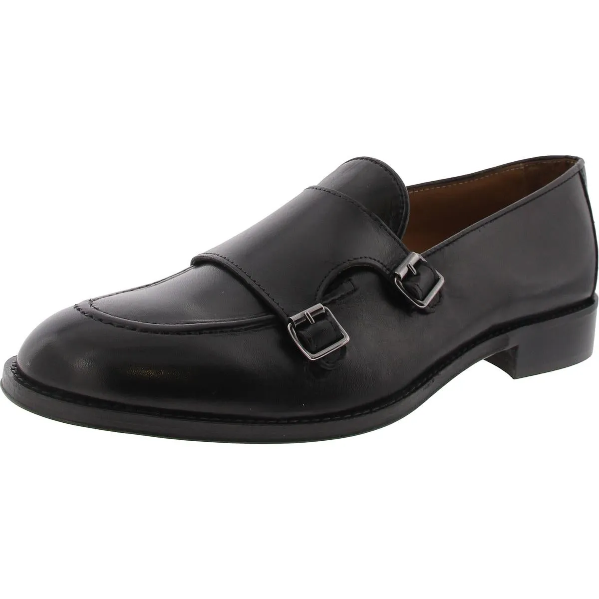 Bruno Magli Mens Biagio Leather Derby Wingtip Shoes
