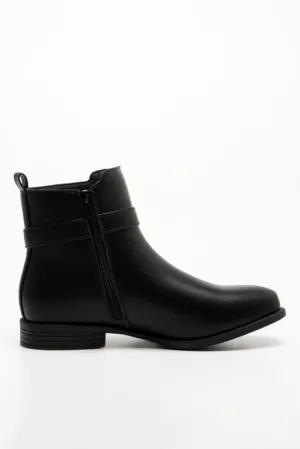 Buckle Boots Black