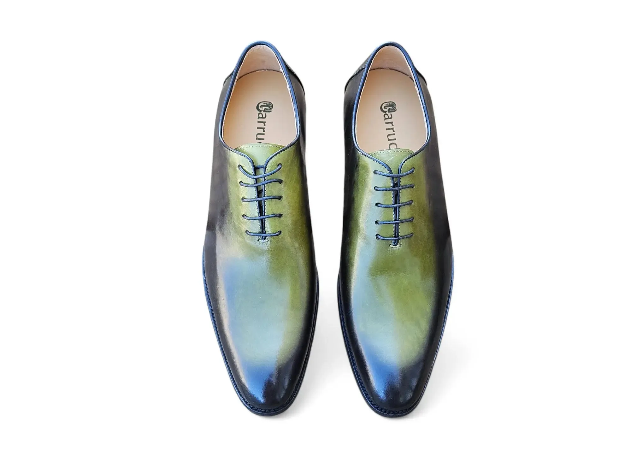 Burnished Two Tone Wholecut Oxford