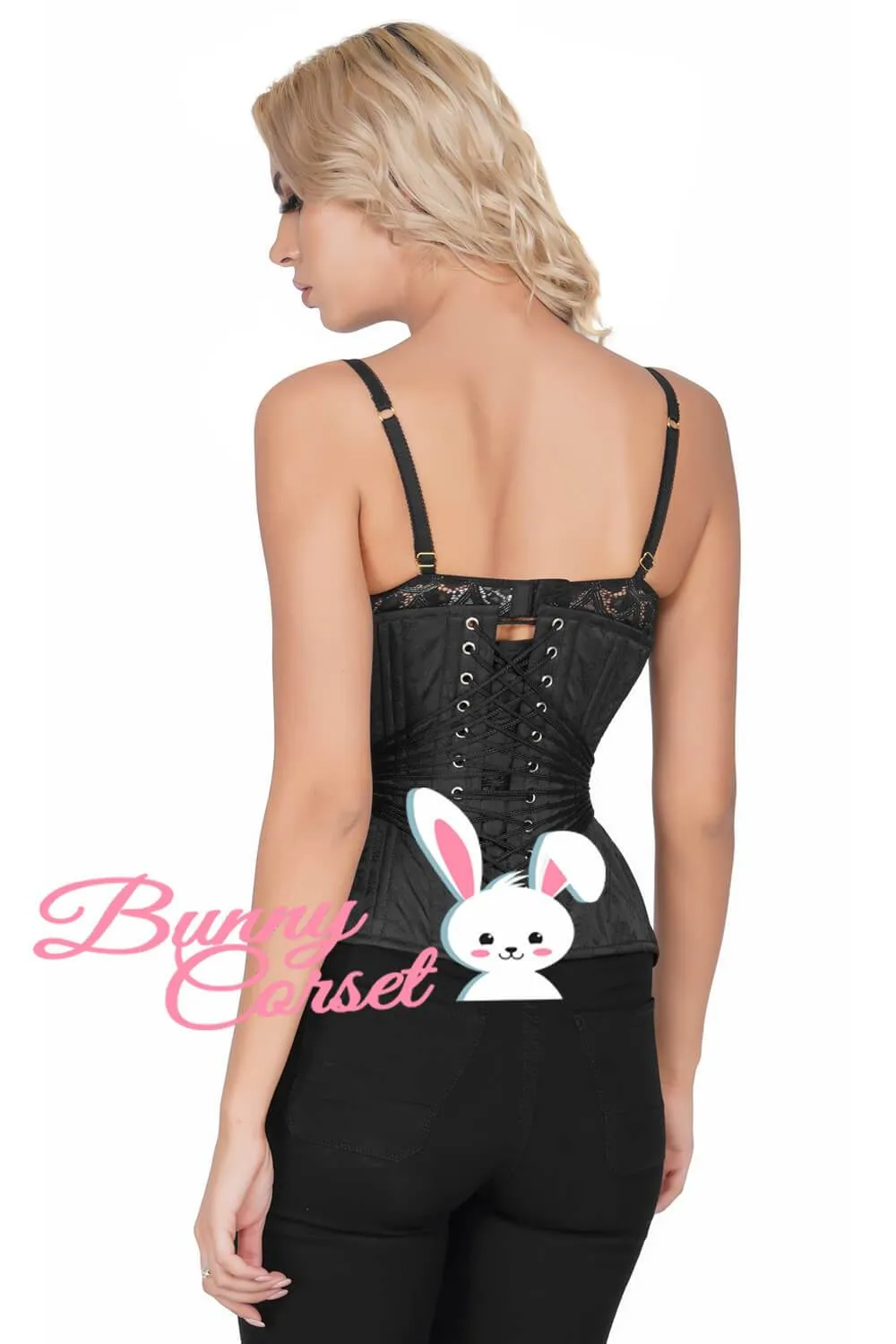 Calantha Curvy Waist Training Corset with Fan Lacing